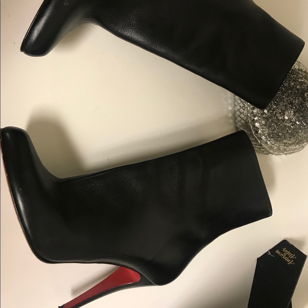 Christian louboutin booties